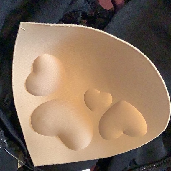 Nwt Magic Bra Cleavage Enhancement One Piece Black Swimsuit (SW22) - Picture 13 of 14